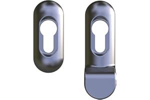 Ultion Sweet Slim Escutcheon Keyhole Cover (Satin Nickel, Pull)