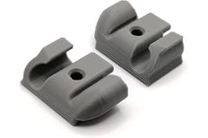 Printbtw Ersatz Endkappen passend für Keder Zier-/Leiste für Wohnwagen wie Tabbert (Grau)