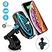 Price comparison product image ODOMY Wireless Car Charger Mount, Auto Clamping 10W Fast Charging Qi Car Phone Holder Air Vent Dashboard Compatible with iPhone Xs/Max/X/XR/8/8 Plus,Samsung Note 9/ S10 /S10+/S9/ S9+/ S8/S8+