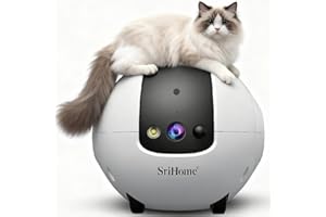 OBA Robot kamera AI 360 stopni dla zwierząt domowych: 4 MP QHD, bateria 10000 mAh DH013 Rec MicroSd