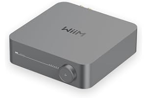 WiiM Amp Streamingförstärkare För Passiva Högtalare Med HDMI ARC, Rymdgrå | Uppgradera Dina Passiva HöGtalare Med Hi-Fi-Streaming, HDMI ARC Tv-Ljud, Roomfit Och Smart Styrning I En Kompakt FöRstäRkare