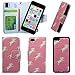 Price comparison product image iPhone 5C NWNK13® Print Premium Pu Leather Book Wallet Case (Horse Magnet)