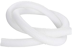 MOCNT Tubo Corrugato Flessibile Auto Chiuso Tubo Guaina Isolante Protettivo Cavo Filo per Guaina Ondulata Cavi Elettrici Gestione Bianco Esterno 18mm Lunghezza 10Metri