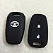AllExtreme Silicone Key Cover For Tata Indica Vista / Manza 2 Button Remote Key (Black) RS.250.00