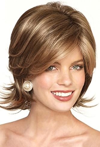 European fashion personality mixed with soft gold bovine fringe synthetic tail wigs