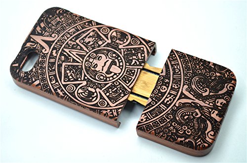 RoseFlower   iPhone SE iPhone 5S   iPhone 5 Funda de Madera - Palo de Rosa Maya - Natural Hecha a Mano de Bamb   Madera Carcasa Case Cover con Gratis Protector de Pantalla para tu Smartphone