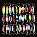 Produktbild  Best Deals für Weihnachten  origlam 30 Stück Colorful Metall Spinner Angeln Köder Minnow Köder, Angeln Spinner Metall Löffel Harte Köder, Crankbait Fisch Haken Tackle lachs Wels Bass Köder