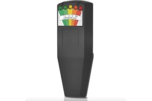 HeavenBird EMF Detector, 5 LED EMF Reader Ghost Hunting Paranormal Equipment for Home, Office & Outdoor Inspections