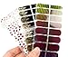 12 Sets Mix Fashion Design Trendy Nail Wrap Foils Stickers HOT SALE! Z275 UK