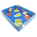 Produktbild ametoys 110 * 95 cm Baby Play kriechen Matte Baby Bett Matratze Play Gym Decke SOFT Kissen waschbar Teppich für in/out Türen (blau)