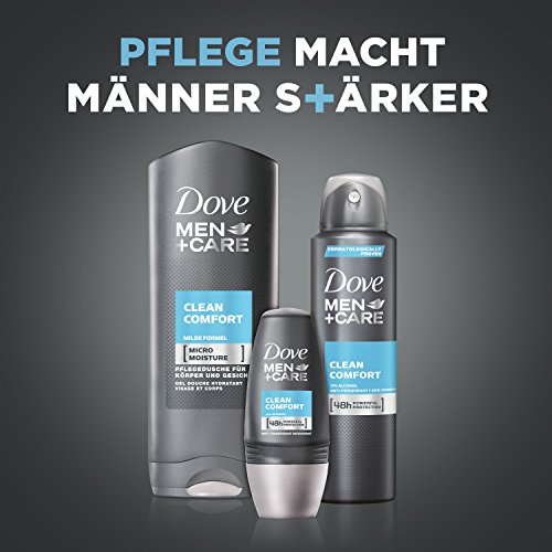 Dove Men+Care Deospray Clean Comfort Anti-Transpirant, 3er Pack (3 x 150 ml) - 6