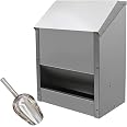 Mangeoire Automatique Pour Poules Galvanisée - 4,5 Kg - Anti-gaspillage, Pour Extérieur/intérieur - 5