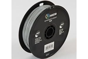 AMZ3D PLA 1.75mm 3d Printer Filament - 1kg (2.2 lbs) (Grey)