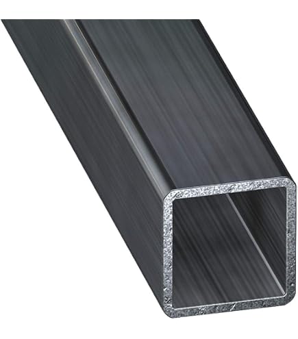 Tube Carré Acier Galvanisé 50x50x2 Mm - Longueur Au Choix 50 à 300 Cm