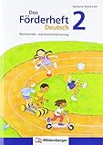 Das Förderheft Deutsch 2: Rechtschreib- und Grammatiktraining by Stefanie Drecktrah