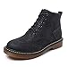 Produktbild Smilun Damen Kürzschaft Stiefel Unisex Herren Übergröße Stiefelette Schneestiefel Schwarz EU41