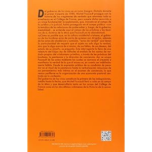 El gobierno de los vivos: Curso del Collège de France (1979 1980)