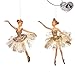 Produktbild Christmas @ Thumpers Goodwill: Kunstharz & Stoff Nussknacker Ballerina (13,5) Set von 2 tr28201