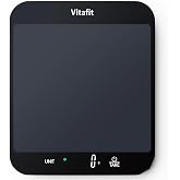 Vitafit 15kg Küchenwaage Digital Genauigkeit 1g, Große Plattform 215x180mm | Professionelle Fabrik Seit 2001 LFGB-Zulassung D