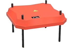 Fudajo Chioccia artificiale 35x35cm 50W Piastra termica per 50-30 pulcini, temperatura regolabile