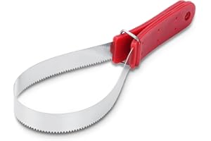 Frdhee Peine metálico para Perros/Caballos Shedder Rascador Herramienta Acero Inoxidable Cuchilla Bilateral