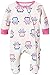 Kite Kids Baby-Girls Owl Animal Print Sleepsuit, Pink, 3-6 Months (Manufacturer Size:3-6 Months)