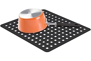 Idesign Interdesign Euro Mata do Zlewu, Czarny, 28 cm x 31.8 cm