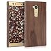 Produktbild kwmobile Hülle für Sony Xperia XA2 Ultra - Walnussholz Case Handy Schutzhülle - Hardcase Cover Dunkelbraun