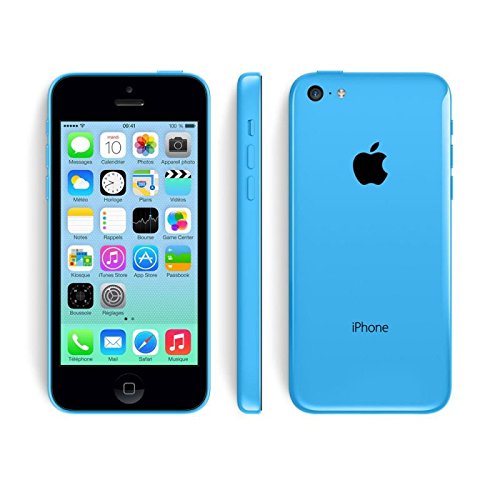 Beback iPhone 5C Smartphone d  bloqu   4G  Ecran  4 Pouces - 16 Go - Simple Nano-SIM - iOS  Bleu
