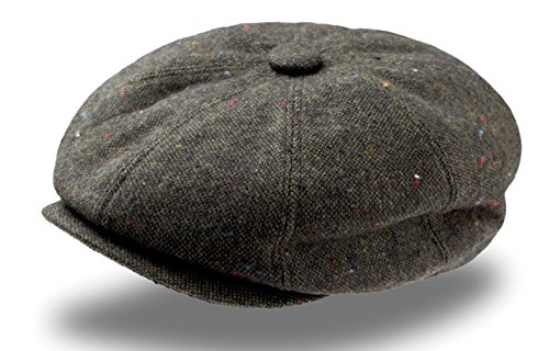 Preisvergleich Produktbild Dandy Coppola Gatsby Filz-Wolle Mütze Coppola Chapeaux Hute Keyone (Olive)