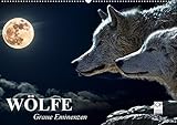 Wölfe. Graue Eminenzen (Wandkalender 2019 DIN A2 quer): Isegrim zwischen Wahrheit und Märchenwelt (Monatskalender, 14 Seiten ) (CALVENDO Tiere) by 