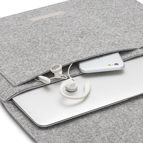 KANVASA Filz Laptop Sleeve 11-11 6   12 Zoll f  r MacBook Pro 13  2016 12    Air 11 Surface Pro 3   4 Dell XPS 13 - Premium Laptoptasche H  lle Laptop