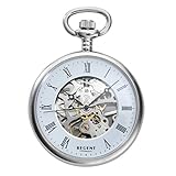 Skelett Taschenuhr 42mm Regent P31