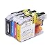 Produktbild DOREE Remanufactured 4 XL Compatible Printer cartridges for Brother LC-121 LC-123 LC123 LC-127 LC-125 XL