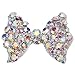 10x 3D Pink Alloy Rhinestone Bow Tie Butterfly Nail Art tip Glitter Decoration