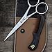 Beard & Moustache Scissors With Comb For Precise Facial Hair Trimming - Sharpness and Stainless Steel Give These Scissors Durability That Will Last, Pouch and Box Protect The Set, Order Your's Now!