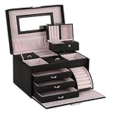 - Material: Kunstleder + MDF + Samt Produktmaße: ca. 26*18.5*17.5 cm Gewicht: ca. 1,51 kg