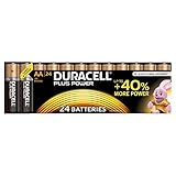 Duracell MN1500 Plus Power AA Size Batteries--Pack of 24