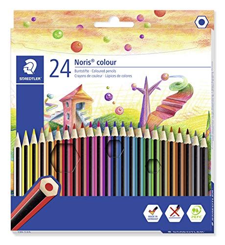 Staedtler 185 C24Lápices de colores (24 unidades) Multicolor