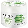 Omia, Maschera Per Capelli Erboristica con Aloe Vera del Salento, Trattamento Idratante e Illuminante per Capelli Secchi, Mas