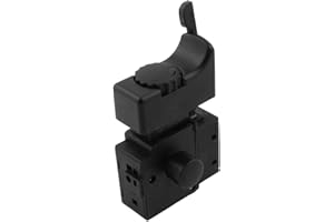 Aexit FA2-6/1BEK Électricité AC 250V 6A Fermeture Perceuse Électrique Interrupteur À Interrupteurs et variateurs d'intensité Gâchette Noir