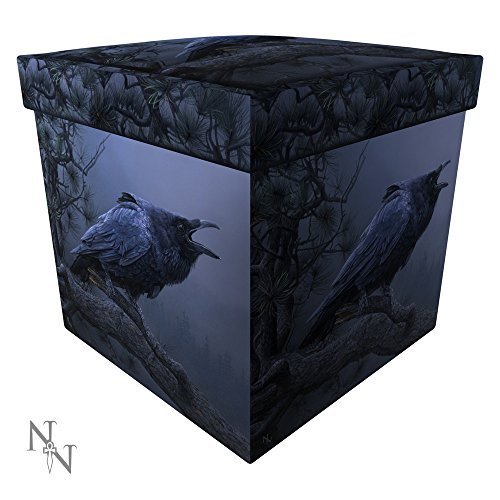 Preisvergleich Produktbild Nemesis Now Ottoman Cry Of the Raven by Nemesis Now