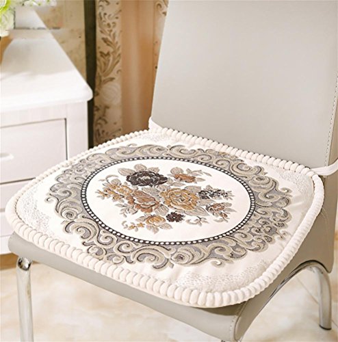 Preisvergleich Produktbild RERE Sitzkissen Sitzpolster-Sets Stuhlauflage Gartenstuhlkissen Heizdecke , athens gold