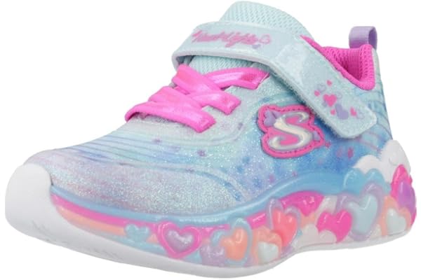 Skechers flickor Eternal Heart LightsSneaker