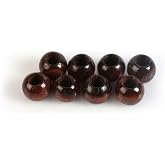 Flea Market 14Mm Cilalı Kahverengi Ahşap Boncuk 20 Gram (19-21 Adet) Makrome Boncuk, Tahta Boncuk