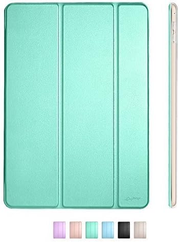 iPad Pro 9.7 Case-Dyasge Pearly Luster Cover with Auto Wake/Sleep, Magnet, Translucent Frosted Back for Apple iPad Pro 9.7 inch/iPad Air 3 Tablet, Mint Green