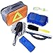 Produktbild 6-in1 Auto Reinigungswerkzeuge Kit Autowaschanlagen mit Tasche Reifen Pinsel Chenille Wash Sponge Duster Wasserschaber Fenster Waschlappen Double Head Auto Vent Pinsel Autopflege Reinigungs Kits