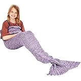 buscar colcha ganchillo colores 3. Muy versátil: las colas de sirena, como un saco de dormir, pueden mover los pies dentro de la manta y mantenerse calientes. Genial para envolver el sofá, el sofá, la cama o el automóvil para leer, ver la televisión o dormir la siesta.