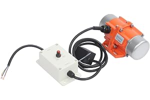 Vibrerande motor, 220 V, 100 W, 3 000 RPM vibrationsmotor med hastighetskontroll, elektrisk, vibrerande, IP65 50 HZ, för meta
