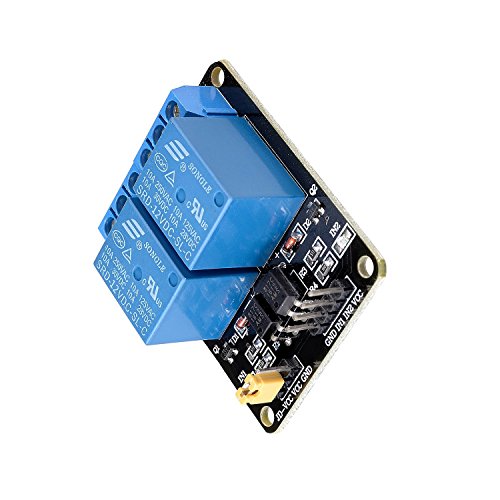 tinxi® 2 Kanal 12V Relay Module Relaismodul Mit Optokoppler Für Arduino PIC AVR DSP ARM - 2